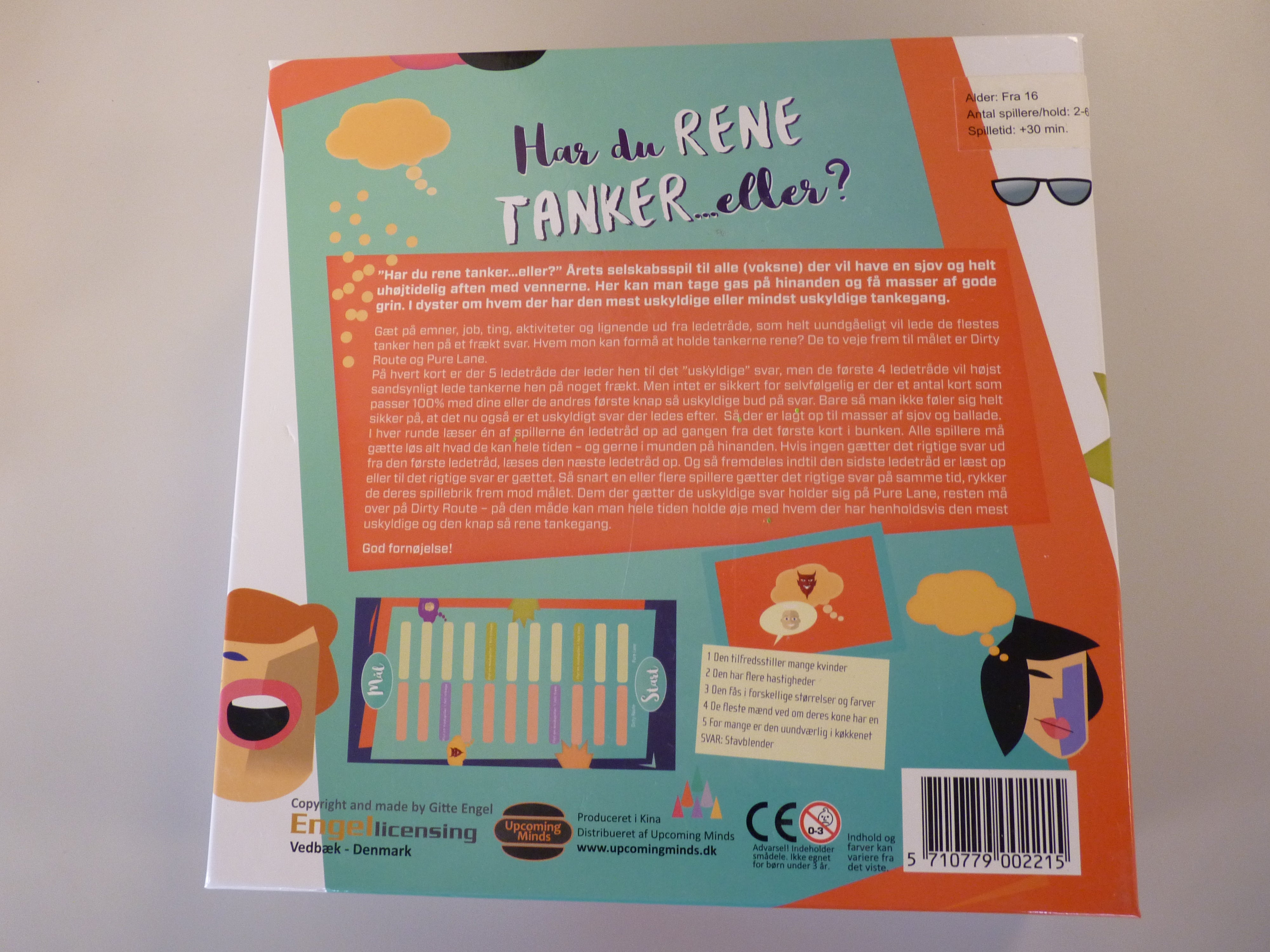 Brætspil - Har du rene tanker, eller?